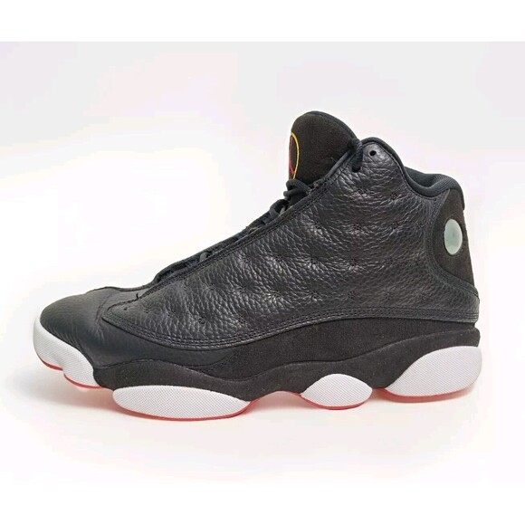 Nike Men's 12.5 Air Jordan 13 Retro Mid Playoff 414571-062 OG XIII Black Red - Picture 4 of 13